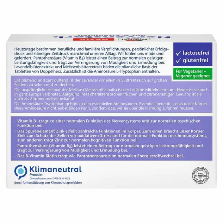 Doppelherz Nervenstark Tabletten, 90 St