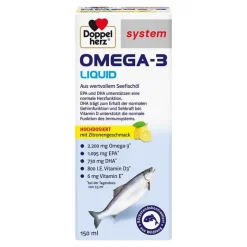 Omega-3 Liquid system, 150 ml Omega 3 Kapseln|Augenvitamine