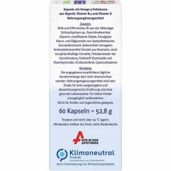 Doppelherz Omega-3 pflanzlich system Kapseln, 60 St