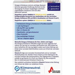 Clearance Doppelherz Omega-3 Premium 1500 system Kapseln, 120 St