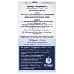 Outlet Doppelherz Omega-3 Premium 1500 system Kapseln, 60 St