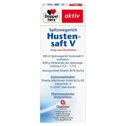 New Spitzwegerich Hustensaft V, 150 ml Hustenstiller
