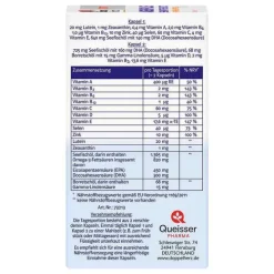 System Augen Plus Sehkraft +Schutz Kapseln, 60 St Augenvitamine