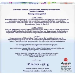 New Doppelherz system Augen Sehkraft+Schutz Kapseln, 120 St