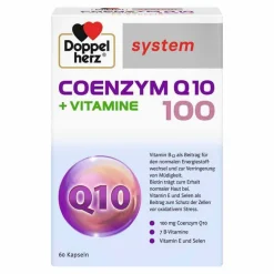 Online Doppelherz system Coenzym Q10 100 + Vitamine Kapseln, 60 St