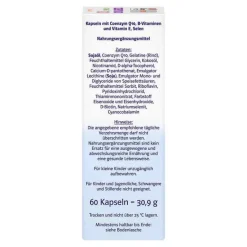 Online Doppelherz system Coenzym Q10 100 + Vitamine Kapseln, 60 St