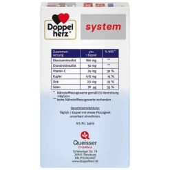 Doppelherz system Glucosamin Plus 800 Kapseln, 60 St
