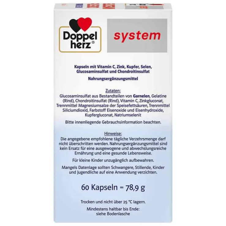 Doppelherz system Glucosamin Plus 800 Kapseln, 60 St