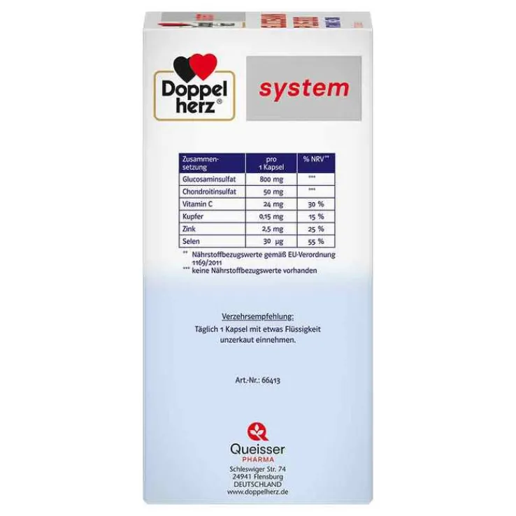 Doppelherz system Glucosamin Plus 800 Kapseln, 120 St