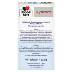 Sale system Magnesium+Calcium+Kupfer und Mangan Tabletten, 60 St Magnesium