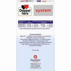 Doppelherz system Magnesium 400 Depot Tabletten, 60 St