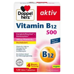 Online Vitamin B12 500 Tabletten, 120 St Vitamin B12 (Cobalamin)