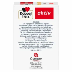 New Doppelherz Vitamin C 1000 + D3 + Zink Direct Pellets, 40 St