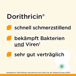 Dorithricin® Halstabletten Classic bei Halsschmerzen, 40 St