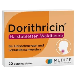 Sale ® Halstabletten Waldbeere bei Halsschmerzen, 20 St Halsschmerztabletten