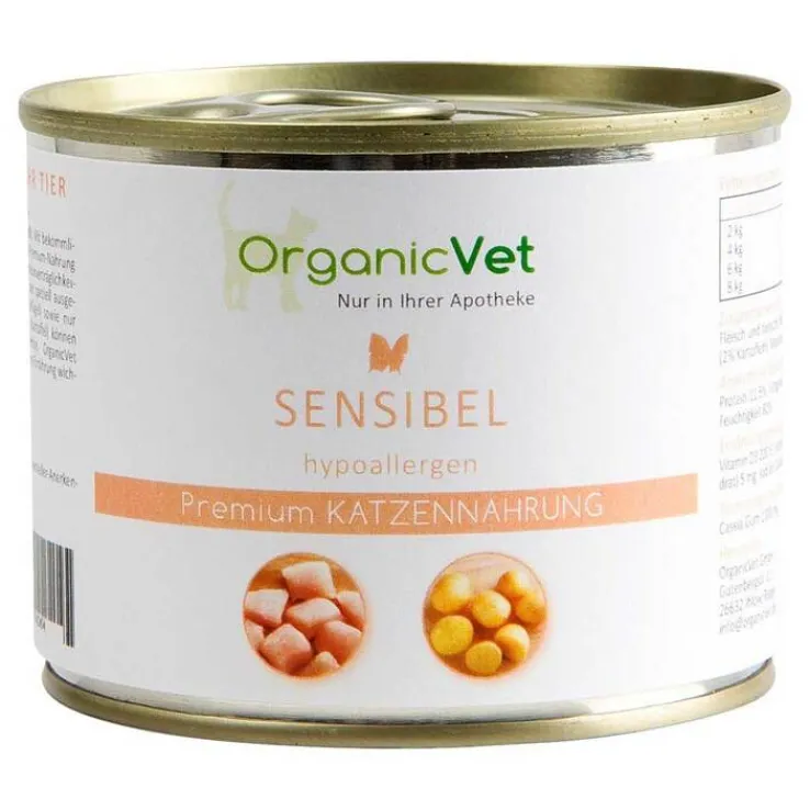 Dosennahrung Katze Sensibel, 200 g