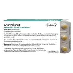 Outlet Dr, Böhm Dr. Böhm Mutterkraut Apomedica 200 mg Filmtabletten, 60 St