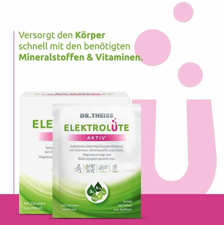 Sale Dr. Theiss Elektrolüte Aktiv Pulver Sachets, 15 St
