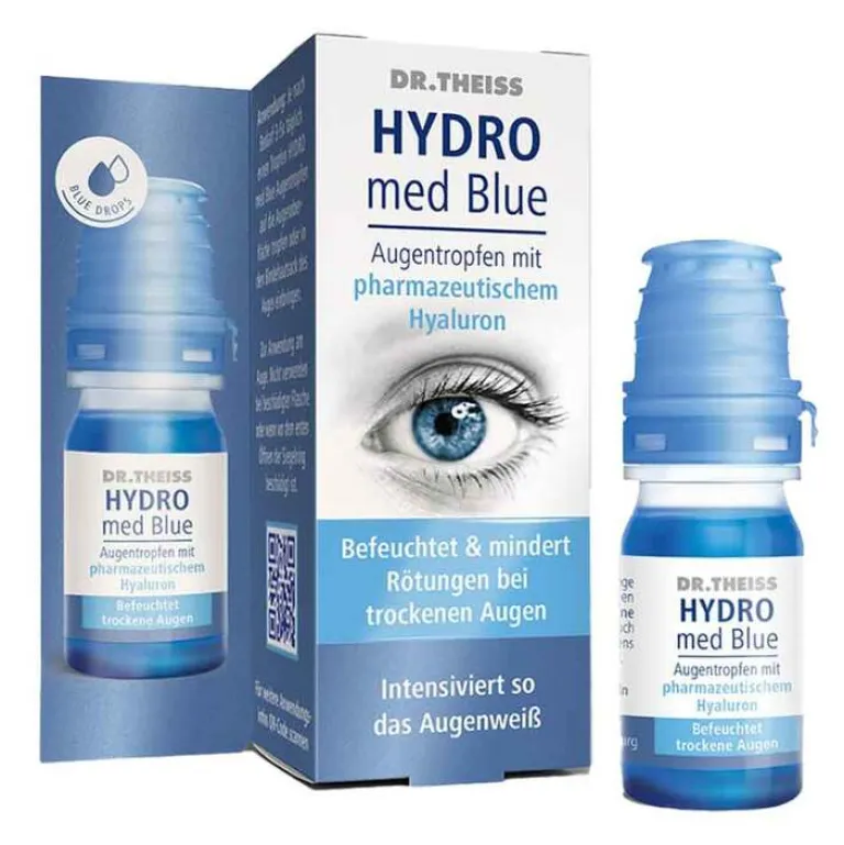 Online Dr. Theiss HYDRO med Blue Augentropfen, 10 ml