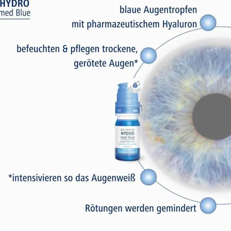 Online Dr. Theiss HYDRO med Blue Augentropfen, 10 ml