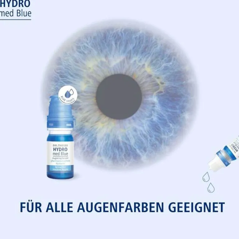 Online Dr. Theiss HYDRO med Blue Augentropfen, 10 ml