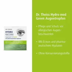 Dr. Theiss Hydro med Green Augentropfen Einzeldosis Ampullen , 20X0.35 ml