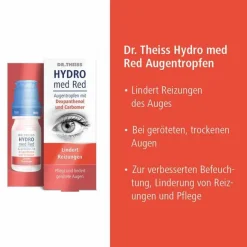 Outlet Dr. Theiss Hydro med Red Augentropfen, 10 ml