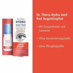 Outlet Dr. Theiss Hydro med Red Augentropfen, 10 ml