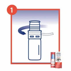 Outlet Dr. Theiss Hydro med Red Augentropfen, 10 ml