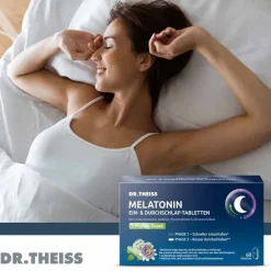 Clearance Dr. Theiss Melatonin Ein- & Durchschlaf-Tabletten, 60 St