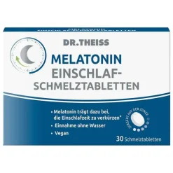 Discount Melatonin Einschlaf-Schmelztabletten, 30 St Melatonin Tabletten