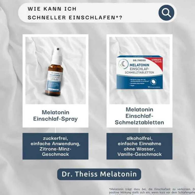 Discount Melatonin Einschlaf-Schmelztabletten, 90 St Melatonin Tabletten