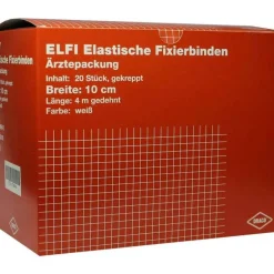 Clearance Draco elfi elastisch Fixierbinde 10cmx4m gekreppt, 20 St