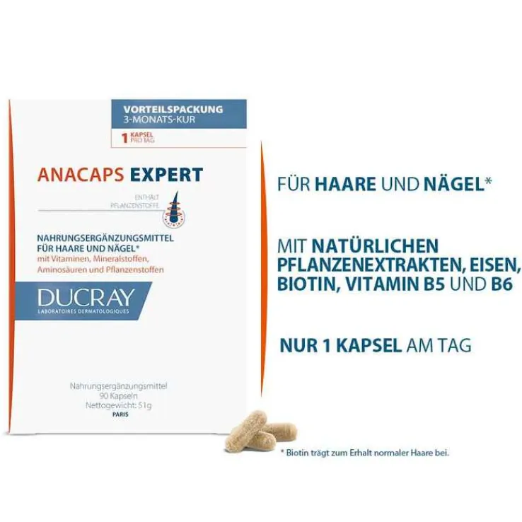 Ducray Anacaps Expert Kapseln, 90 St
