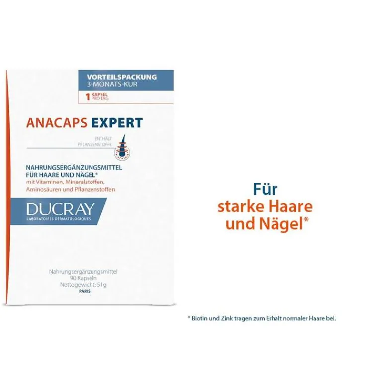 Ducray Anacaps Expert Kapseln, 90 St