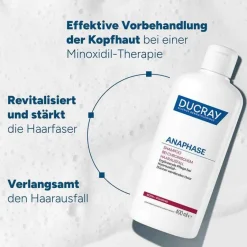 Clearance Ducray Anaphase Shampoo bei chronischem Haarausfall, 400 ml