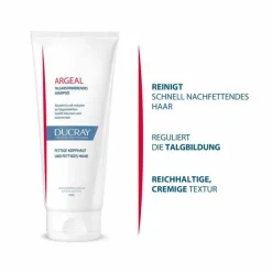 Best Ducray Argeal Shampoo gegen fettiges Haar, 200 ml