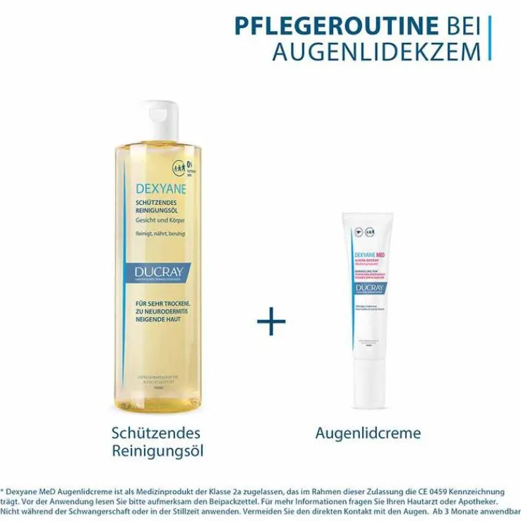 Ducray Dexyane Med Augenlidcreme, 15 ml