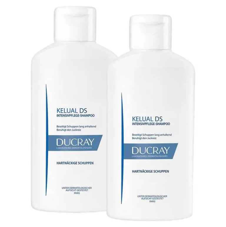 Clearance Ducray Kelual DS Anti Schuppen Shampoo, 2x100 ml