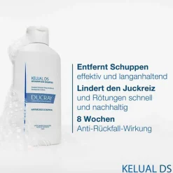 Clearance Ducray Kelual DS Anti Schuppen Shampoo, 2x100 ml