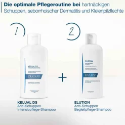 Clearance Ducray Kelual DS Anti Schuppen Shampoo, 2x100 ml