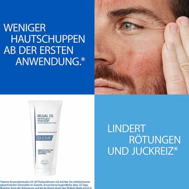 Hot Ducray Kelual DS Anti-Schuppen Reinigungsgel, 200 ml