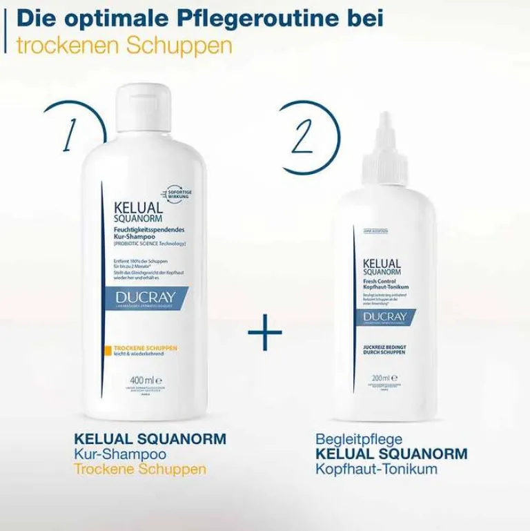 New Kelual Squanorm Anti-Schuppen Shampoo trocken, 400 ml Shampoos|Haarausfall & Schuppen