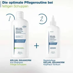 Ducray Kelual Squanorm Anti-Schuppen Shampoo fettig, 400 ml