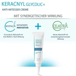 Keracnyl Glycolic + Creme, 30 ml Unreine Haut