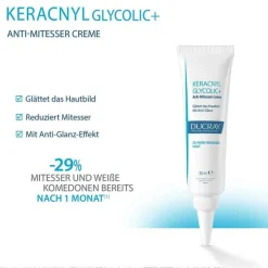 Keracnyl Glycolic + Creme, 30 ml Unreine Haut