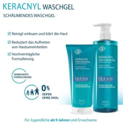 Ducray Keracnyl Waschgel, 400 ml