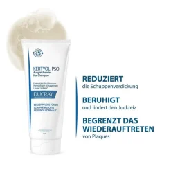 Outlet Ducray Kertyol Pso Kur-Shampoo Psoriasis, 200 ml