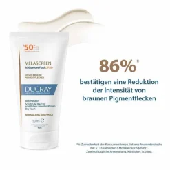 Sale Ducray Melascreen schützendes Fluid SPF 50 + , 50 ml