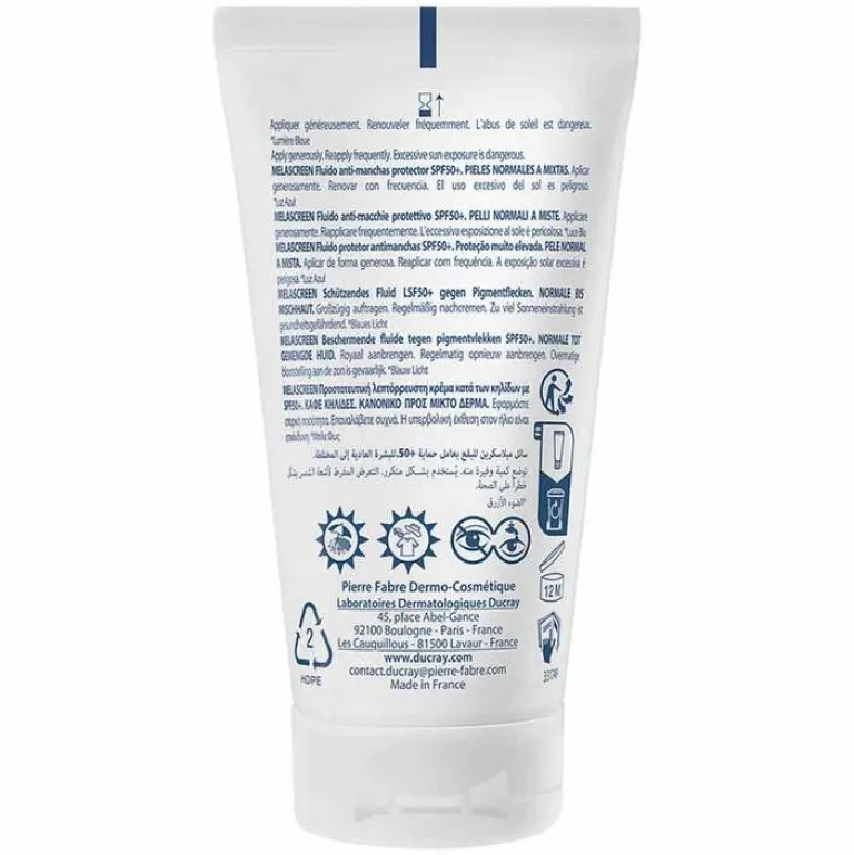 Sale Ducray Melascreen schützendes Fluid SPF 50 + , 50 ml